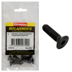 Champion - Socket Head Cap Screws - Countersunk - M8 x 30mm | C1419-14