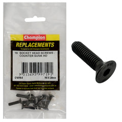 Champion - Socket Head Cap Screws - Countersunk - M5 x 20mm | C1419-4