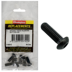 Champion - Socket Head Cap Screws - Button Head - M8 x 20mm | C1420-12