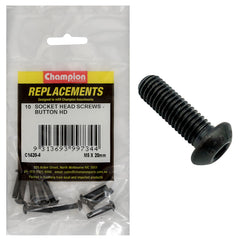 Champion - Socket Head Cap Screws - Button Head - M5 x 20mm | C1420-4