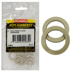 Champion - WASHERS-FLAT-POLYPROPELENE-⅝" x 7/8" x 3/32"-SUIT No.3 plug | C1460-2