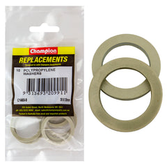 Champion - WASHERS-FLAT-POLYPROPELENE-M30 x 38 x 2.4mm | C1460-9