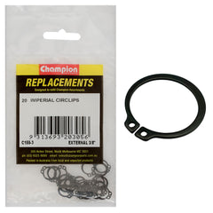 Champion - Circlips - External Shaft - 3/8" (stw10) | C155-3