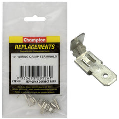 Champion - CRIMP TERMINALS-MALE-PUSH ON 2 WAY CONNECTOR | C161-10