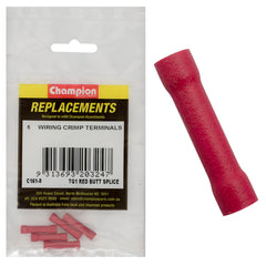 Champion - CRIMP TERMINALS-BUTT SPLICE-RED | C161-8