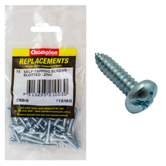 Champion - SELF TAPP SCREWS-PAN-COMBO-4.2 x 25mm-ZINC PLATED | C1630-10