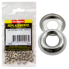 Champion - WASHERS-CUP-STEEL-3.5mm-NICKEL PLATED | C1630-20