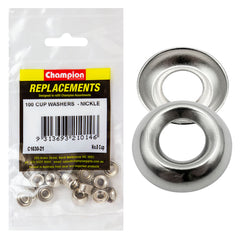 Champion - WASHERS-CUP-STEEL-4.2mm-NICKEL PLATED | C1630-21