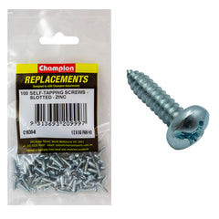 Champion - SELF TAPP SCREWS-PAN-COMBO-3.5 x 13mm-ZINC PLATED | C1630-6