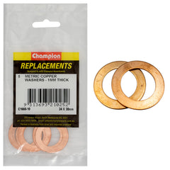 Champion - WASHERS-FLAT-COPPER-24mm x 38mm x 1.00mm | C1660-10