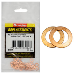 Champion - WASHERS-FLAT-COPPER-M5 x 10mm x 1.00mm | C1660-1