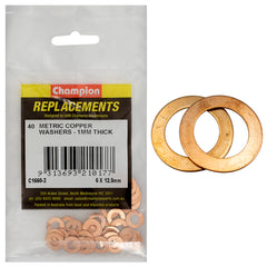 Champion - WASHERS-FLAT-COPPER-M6 x 12.5mm x 1.00mm | C1660-2