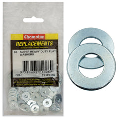 Champion - WASHERS-FLAT-SUPER HEAVY DUTY-3/16" x 9/16" x 16G-ZINC PLATED | C1670-1