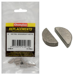 Champion - Woodruff Keys - 5 x 19mm | C1705-11
