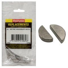 Champion - Woodruff Keys - 3 x 19mm | C1705-6