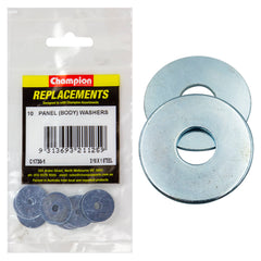 Champion - WASHERS-FLAT-BODY-3/16" x 1"-ZINC PLATED | C1730-1