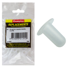 Champion - DOOR PANEL CLIPS-COL:CLEAR-HOLE:8mm-HEAD:17mm | C1735-8