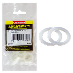 Champion - WASHERS-FLAT-NYLON-18mm x 28mm x 1/32" | C1740-4