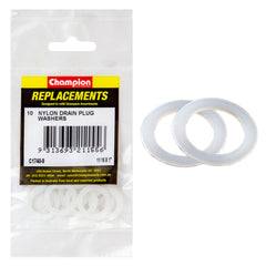 Champion - WASHERS-FLAT-NYLON-11/16" x 1" x 1/32" | C1740-9