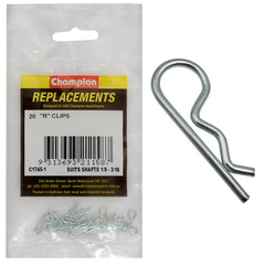 Champion - R - Clips - Suit 1/8" - 3/16" Shaft | C1745-1