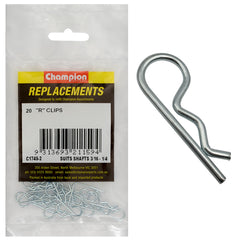 Champion - R - Clips - Suit 3/16" - 1/4" Shaft | C1745-2
