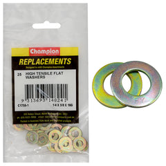 Champion - WASHERS-FLAT-HIGH TENSILE-1/4" x ⅝" x 16G | C1755-1