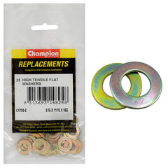 Champion - WASHERS-FLAT-HIGH TENSILE-5/16" x 11/16" x 16G | C1755-2