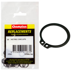 Champion - Circlips - External Shaft - 12mm (stw12) | C1760-4