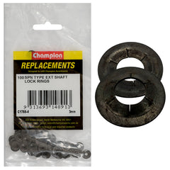 Champion - Lock Rings-spn Type-external Shaft-3mm | C1765-4