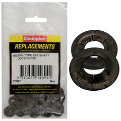 Champion - Lock Rings - Spn Type - External Shaft - 6mm | C1765-7