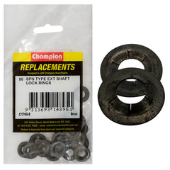 Champion - Lock Rings - Spn Type - External Shaft - 8mm | C1765-8