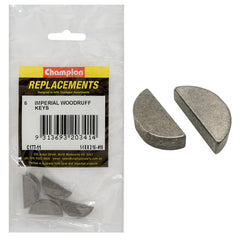 Champion - Woodruff Keys - 3/16" x 1 - 1/8" | C177-11
