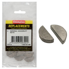 Champion - Woodruff Keys - 1/4" x 1 - 1/8" | C177-12