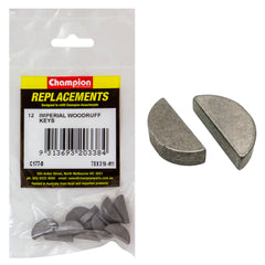 Champion - Woodruff Keys - 3/16" x 7/8" | C177-8