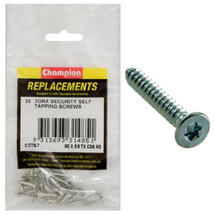 Champion - Self Tapping - Screws - Countersunk - Torx (tx) - 4.2 x 16mm - Zinc Plated | C1778-7