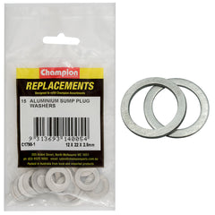 Champion - WASHERS-FLAT-ALUMINIUM-M12 x 22 x 2.5mm | C1790-1