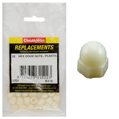 Champion - HEX DOME NUTS-PLASTIC-M6 x 1.00mm | C1792-8
