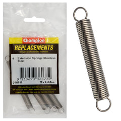 Champion - Extension Springs Stainless Steel 78 x 9 MMA | C1801-31