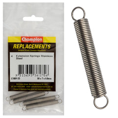 Champion - Extension Springs Stainless Steel 50 x 7 MMA | C1801-33