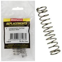 Champion - Compression Springs Stainless Steel 70 x 16 MMA | C1802-27