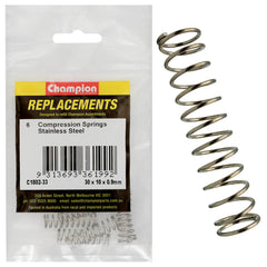 Champion - Compression Springs Stainless Steel 30 x 10 MMA | C1802-33