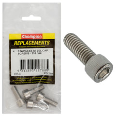 Champion - Socket Head Cap Screws Stainless Steel M10 x 25m - 316/a4 | C1817-14