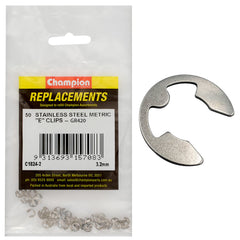 Champion - E - Clips Stainless Steel 3.2mm Shaft - 316/a4 | C1824-2