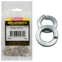 Champion - WASHERS-SPRING-FLAT SECTION-STAINLESS STEEL-6mm-304/A2 | C1840-11