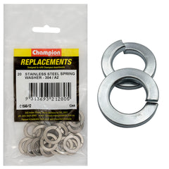 Champion - WASHERS-SPRING-FLAT SECTION-STAINLESS STEEL-12mm-304/A2 | C1840-12