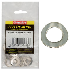 Champion - WASHER-WAVE-STAINLESS STEEL-M12 x 24mm-304/A2 | C1845-7
