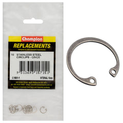 Champion - Circlips - Internal Shaft Stainless Steel 10mm - 316/a4 | C1861-1