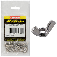 Champion - WING NUTS-STAINLESS STEEL-M4 x 0.7mm-316/A4 | C1892-9