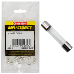 Champion - Fuses - Glass - 3ag - 25Amp | C2005-10