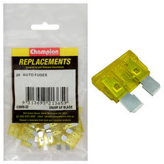 Champion - Fuses - Blade - AF - 20Amp - Yellow | C2005-22